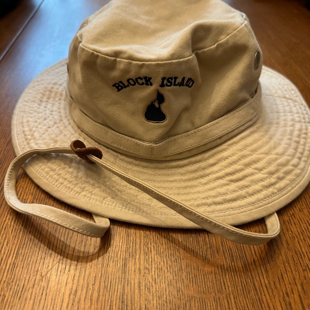 Block Island Bucket Hat Tan